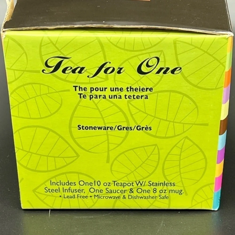 NWOT Blue Tea for one cup new in open box